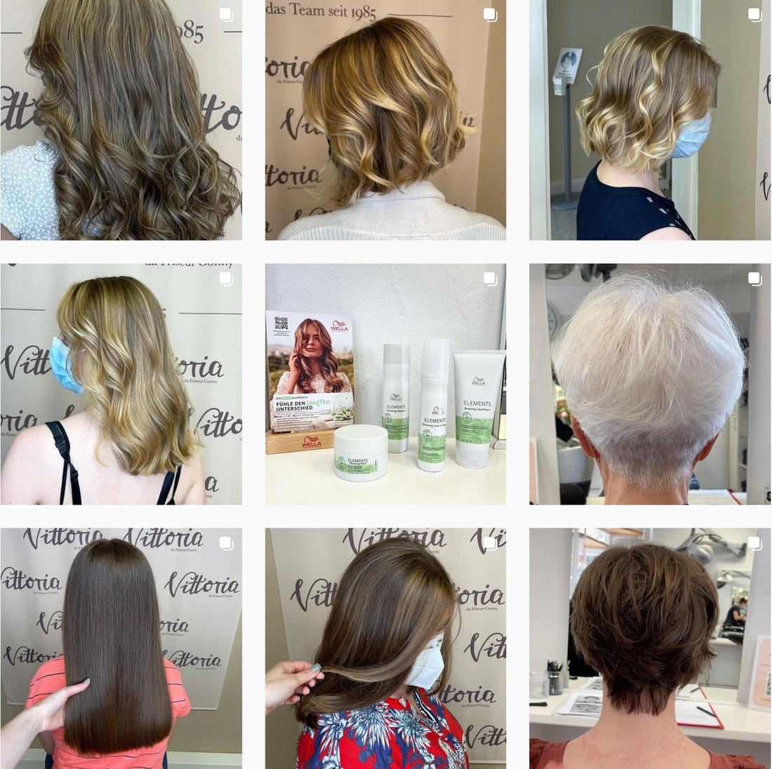 Frisur & Coloration – Arbeit aus dem Salon 3